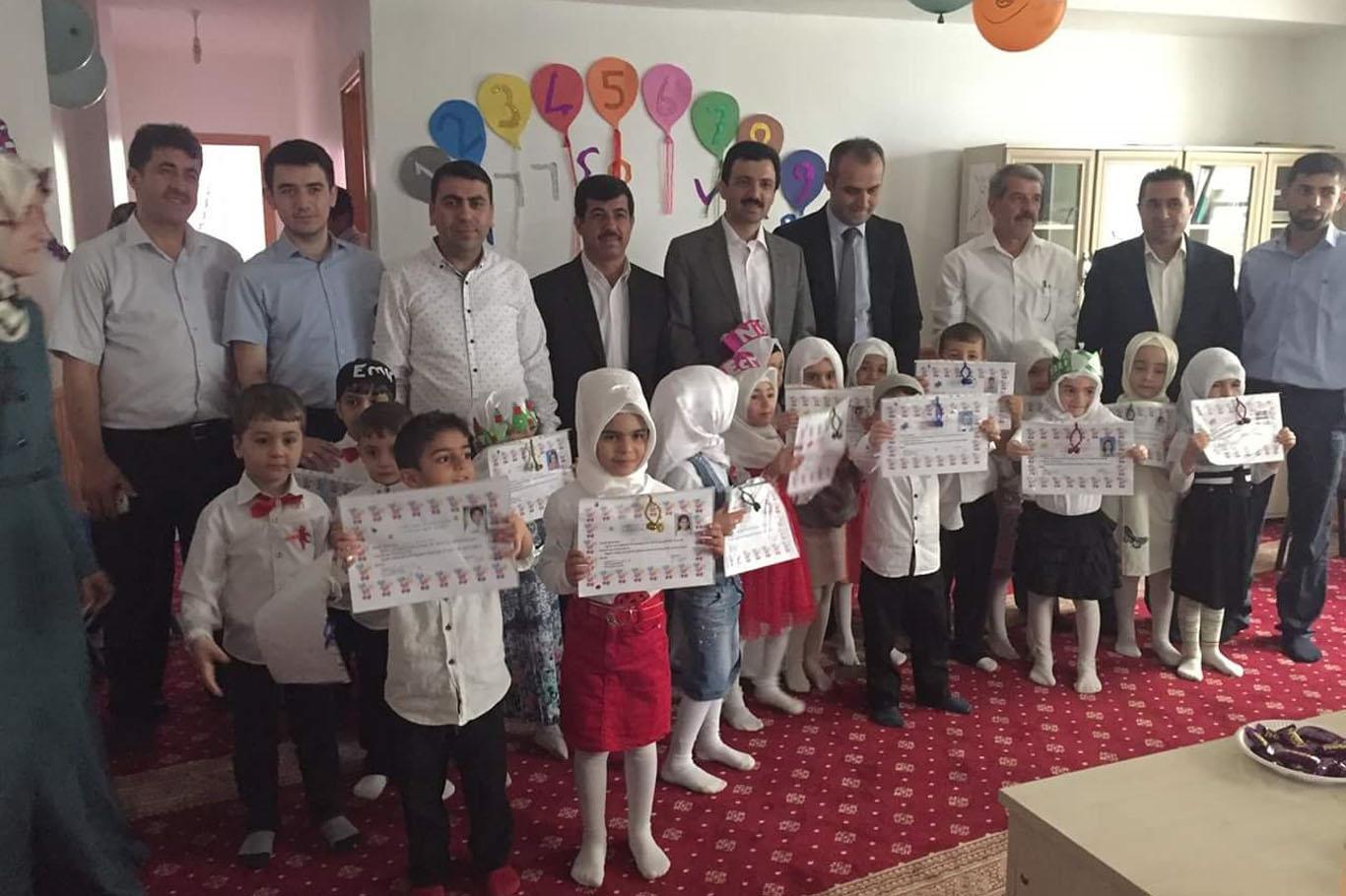 Cizre'de Kur'an Kursu öğrencilerine sertifika verildi